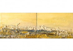 ALBA Ténica mixta sobre lienzo 19 x 54 cm